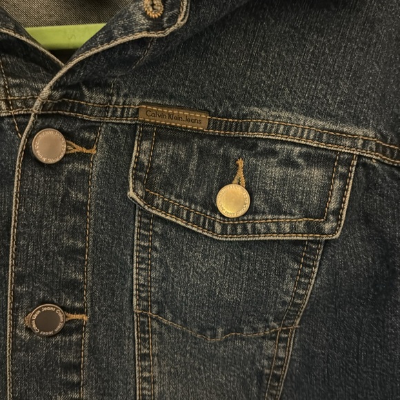 Calvin Klein denim jacket medium - Picture 2 of 3